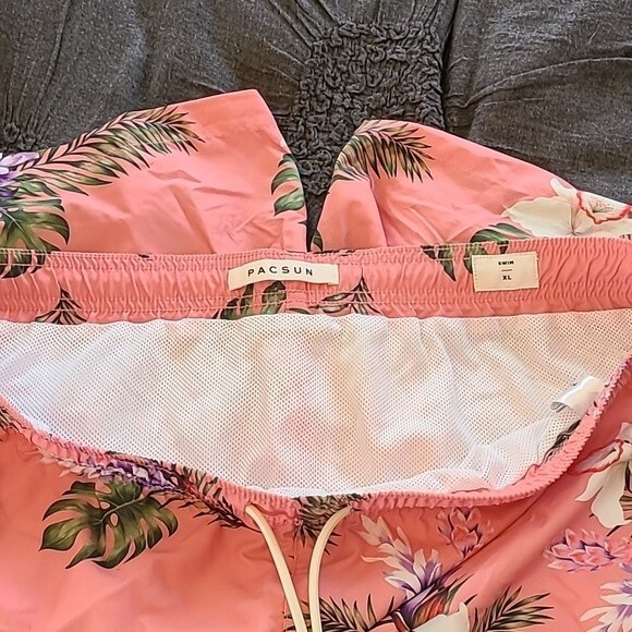 Pacsun Swim Floral Shorts Men's Size XL - Picture 6 of 12